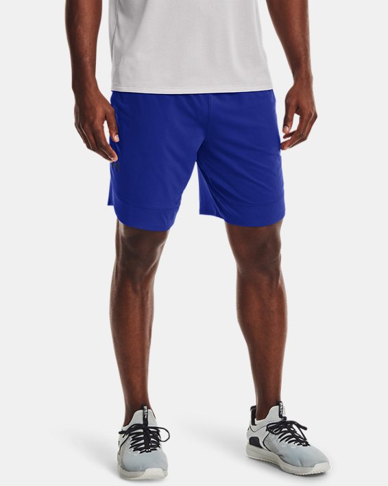 Shorts UA Training Stretch para Hombre, Blue, pdpMainDesktop image number 0